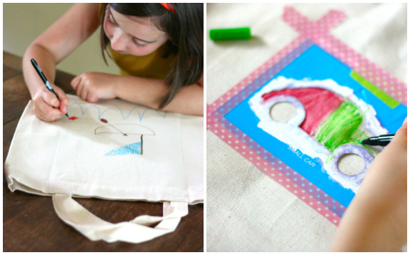 Quick and Easy Travel Activity Bags for Kids