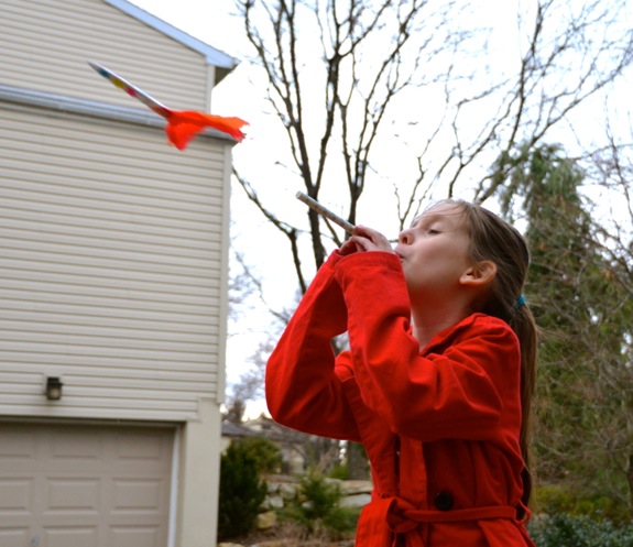 DIY Outdoor Toys to Get Kids Moving - Rocket Straws