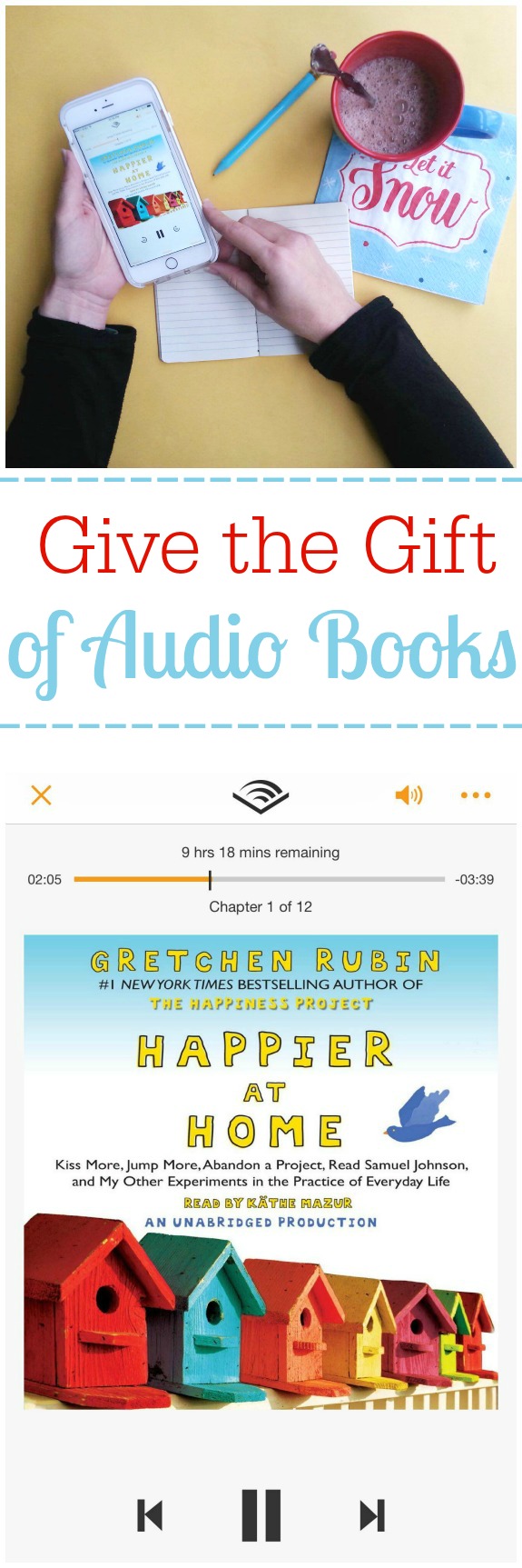 Give the Gift of Audio Books