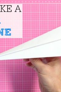 Make a paper airplane