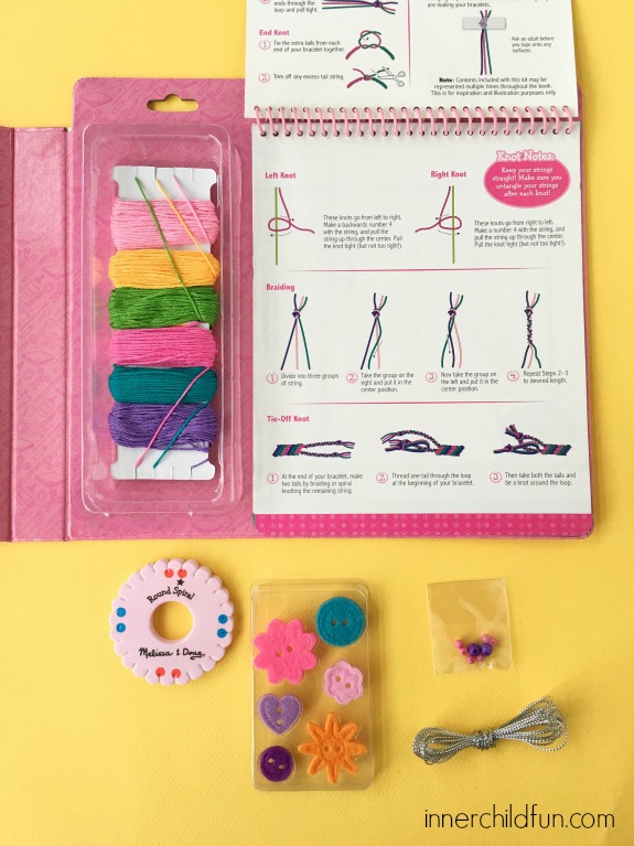 Friendship Bracelet Kit Contents