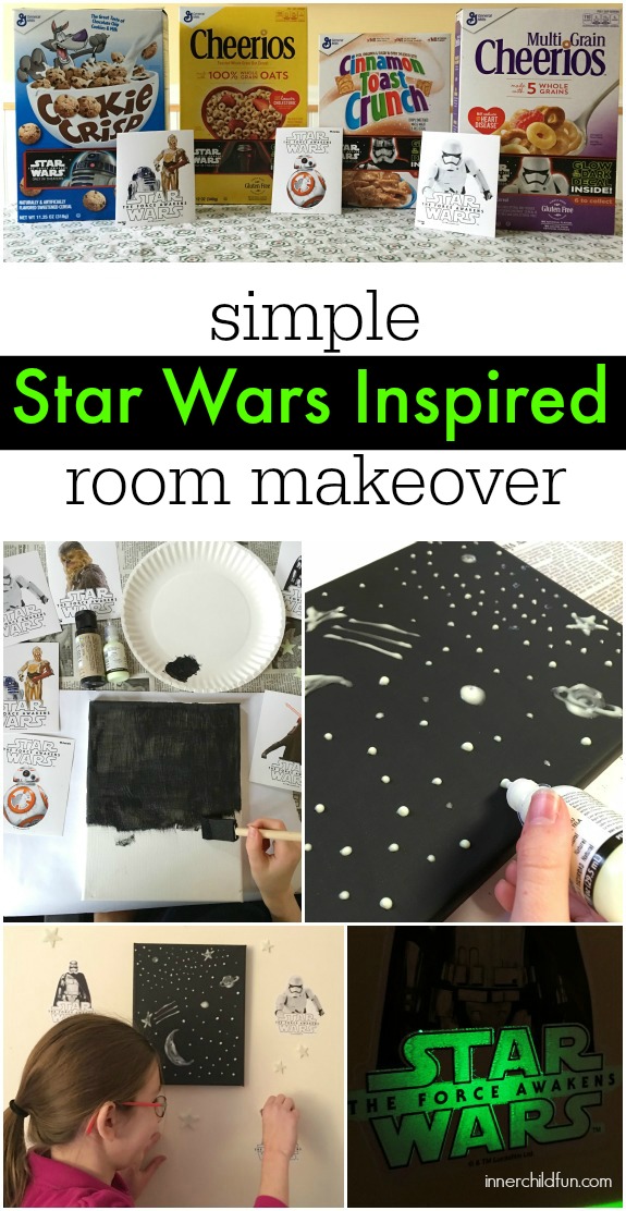 Simple Star Wars Room Makeover