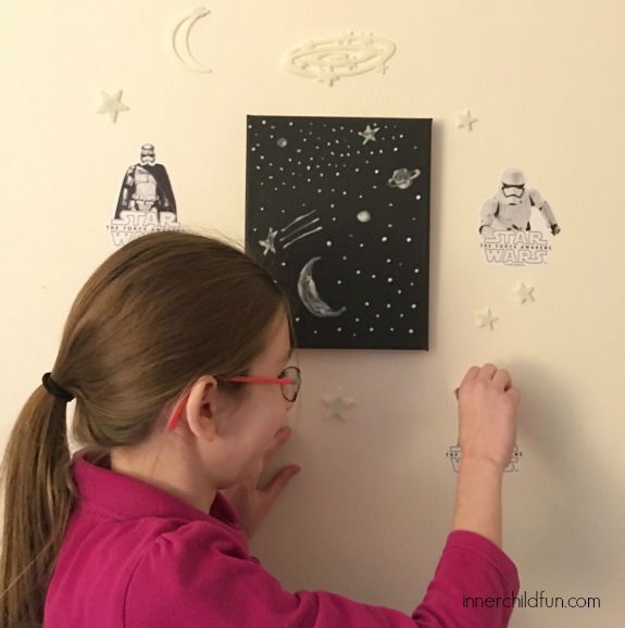 Simple Star Wars Room Makeover