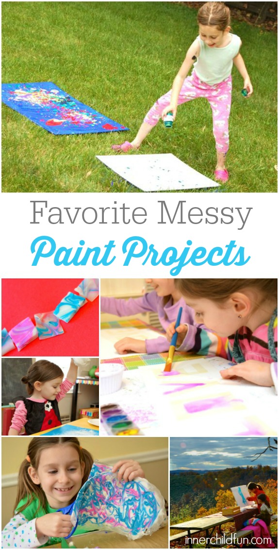 Favorite Messy Paint Projects!