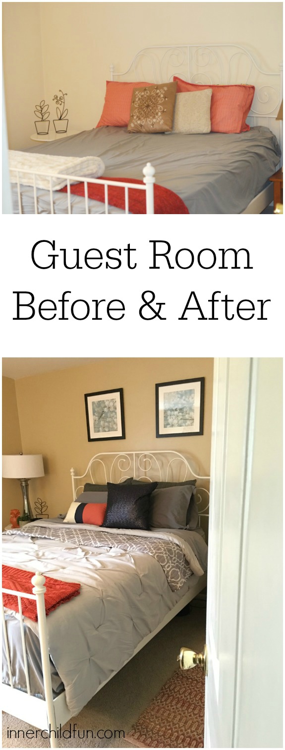 Guest Room Makeover - Before and After