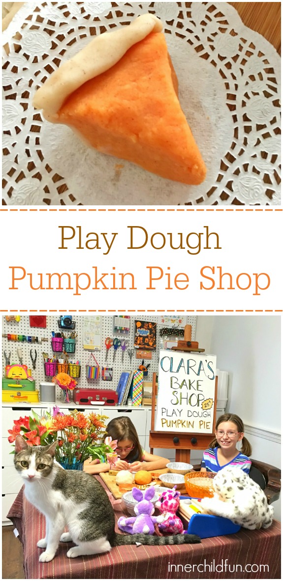 Play Dough Pumpkin Pie Shop