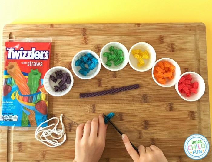 Easy Candy Necklace Party Craft