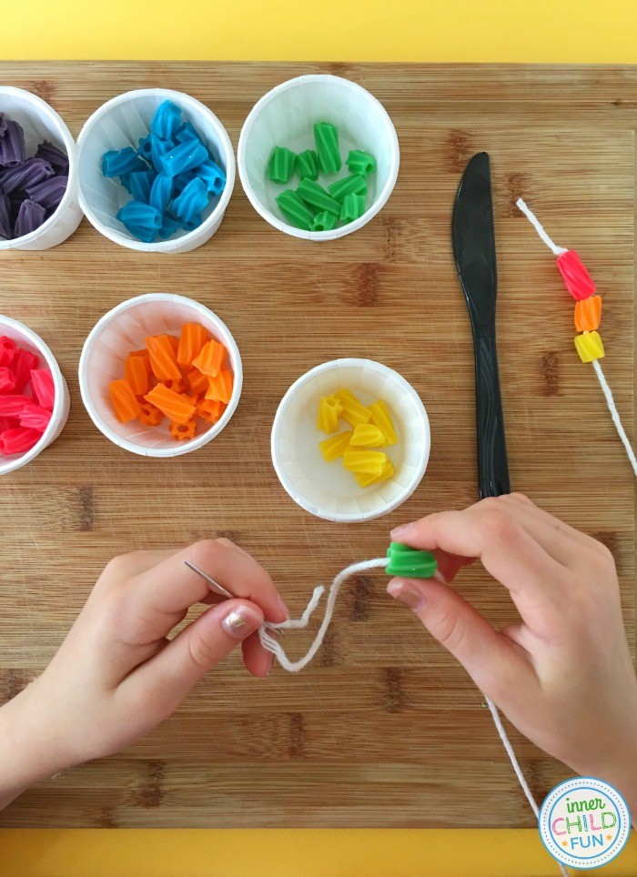 Easy Candy Necklace Party Craft