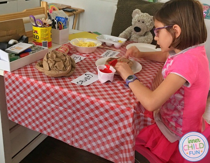 Rainy Day Activity - Paper Pizza Parlor