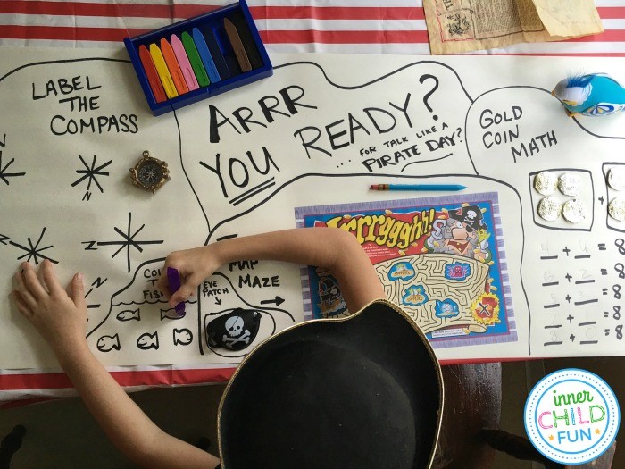 Talk Like a Pirate Day Activities for Kids