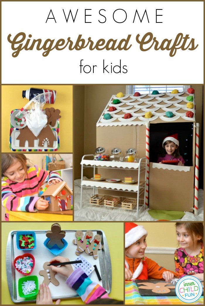 Awesome Gingerbread Crafts for Kids