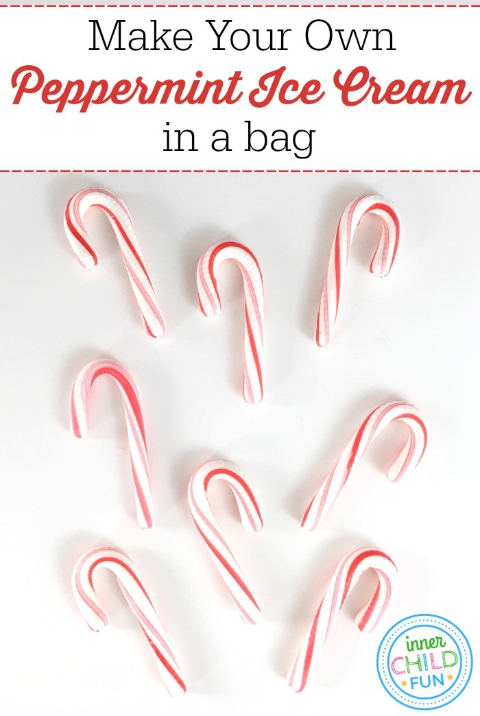 Make Your Own Peppermint Ice Cream in a Bag