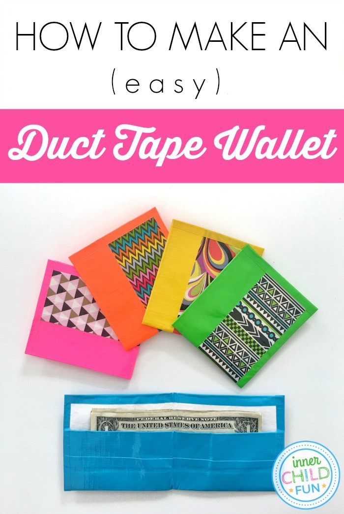 How to Make a Duct Tape Wallet (EASY)