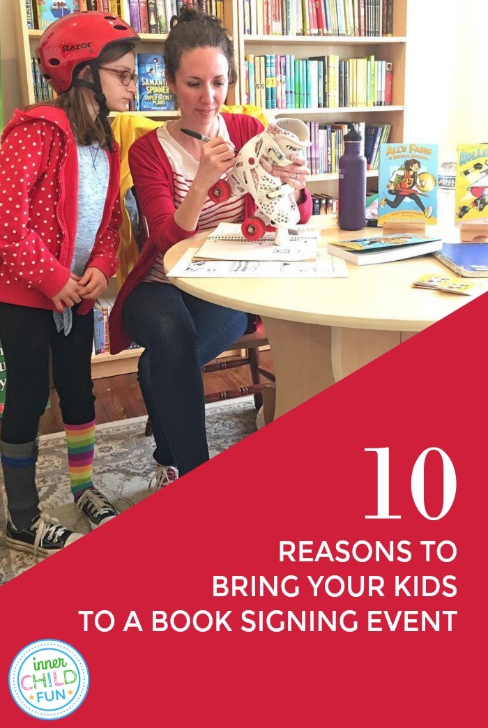 10 Reasons Why You Should Bring Your Kids to a Book Signing Event