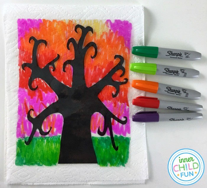 Fall Art Project for Teens or Tweens - Inner Child Fun