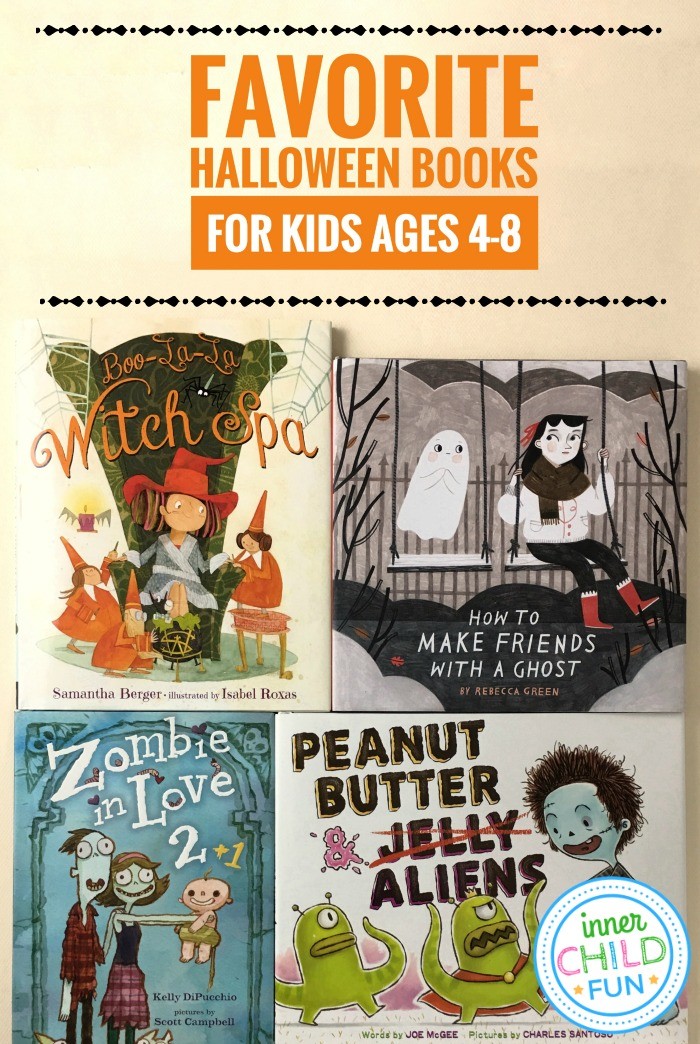 Favorite Halloween Books for Kids Ages 4-8