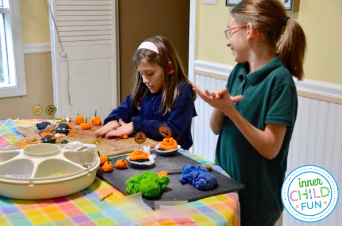 Halloween Play Dough Sweet Shop