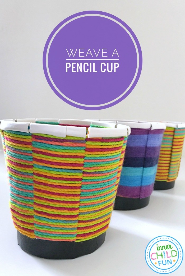 How to Weave a Pencil Cup