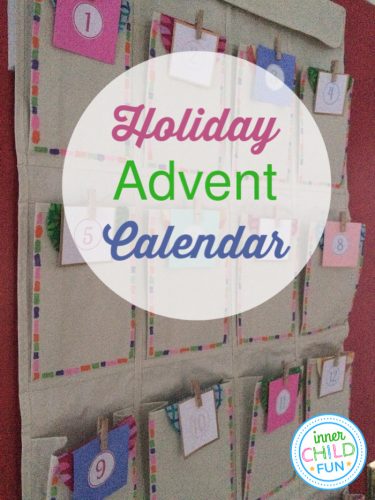 Advent Calendar Easy Holiday Craft