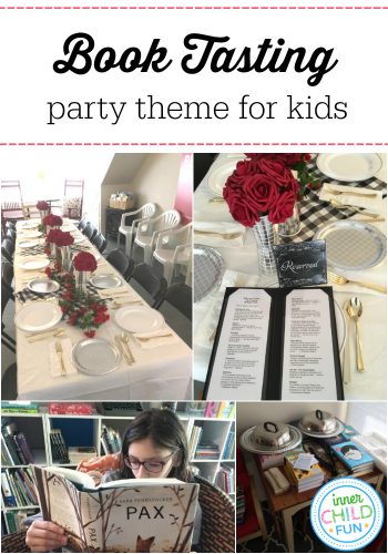 Book Tasting Party Theme for Kids
