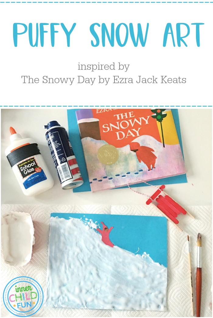 The Snowy Day Craft for Kids - Inner Child Fun