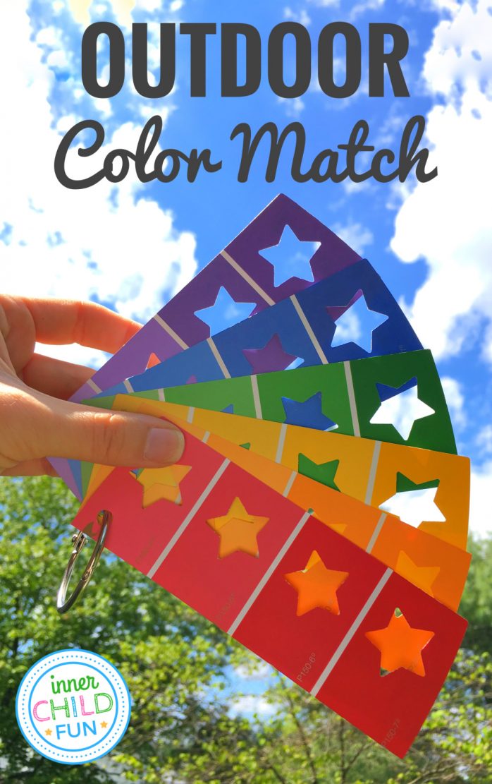 Outdoor Color Match Activity