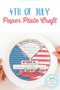4th of July Paper Plate Craft