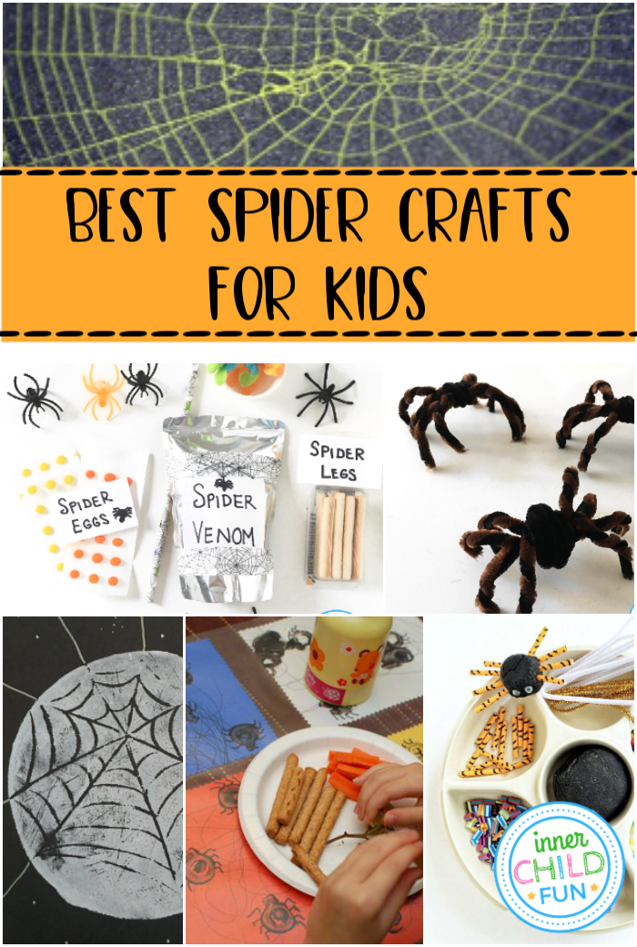 Best Spider Crafts for Kids - Halloween Crafts