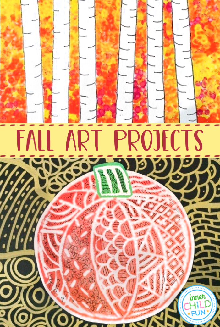 Fall Art Project for Teens or Tweens - Inner Child Fun