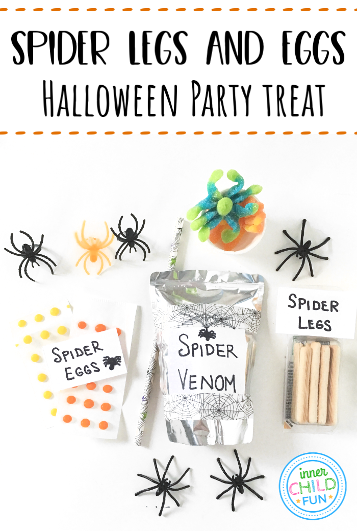 Spider Legs And Eggs Halloween Party Treat Inner Child Fun