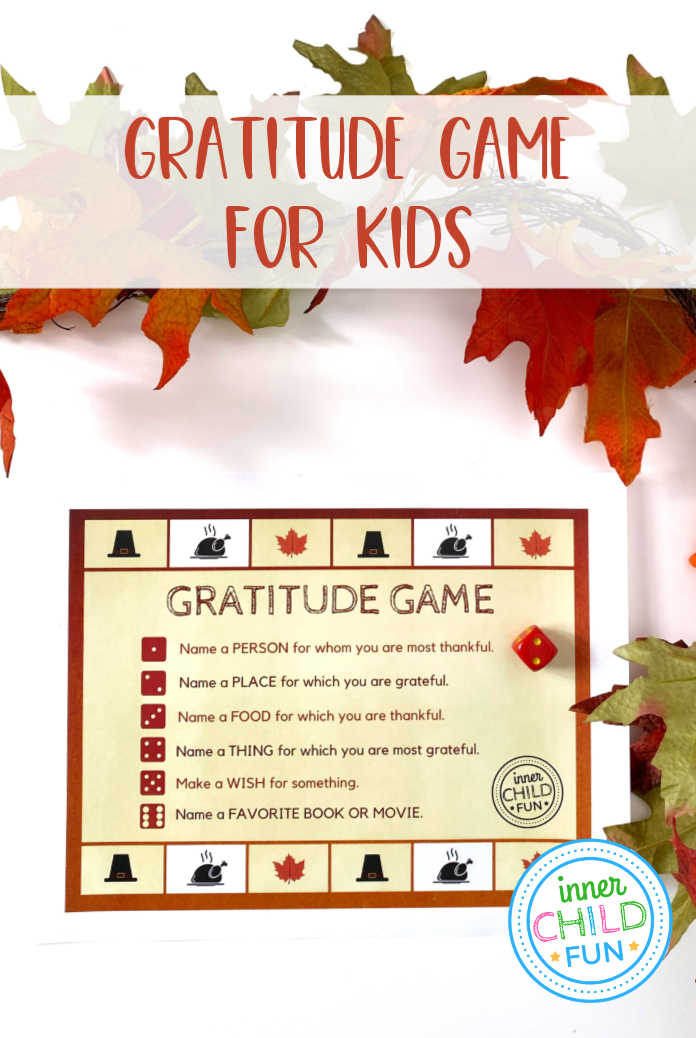 Gratitude Game for Kids (Printable)  Inner Child Fun