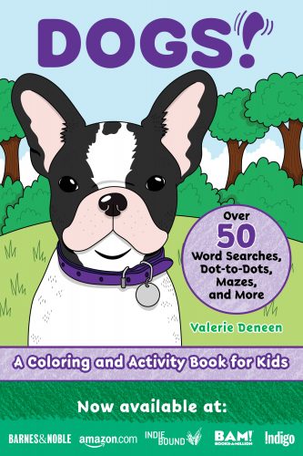 DOGS! Coloring and Activity Book for Kids