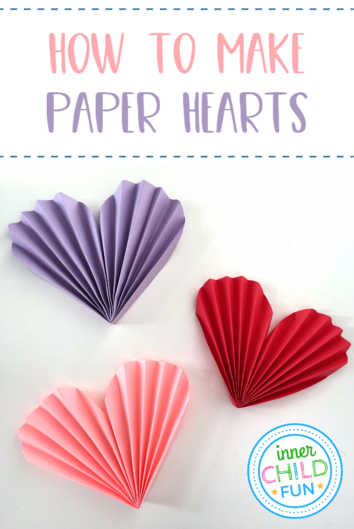 How to make a paper heart, Easy origami hearts for beginners making