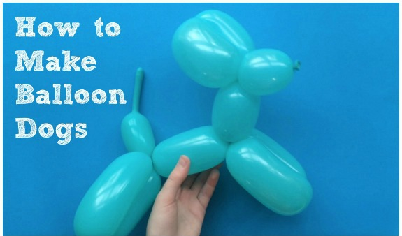 Dog Craft for Kids - How to Make Balloon Dogs