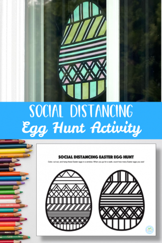 Social Distancing Egg Hunt
