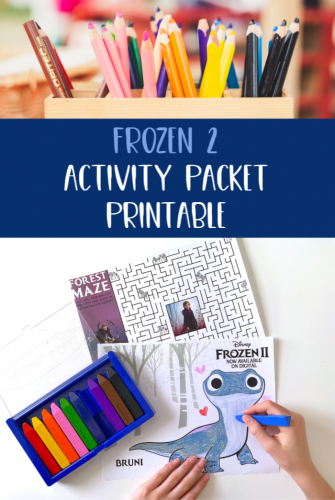 Frozen 2 Activity Packet Free Printable