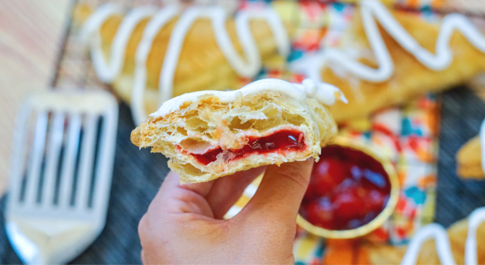 EASY Air Fryer Recipe - Strawberry Turnover Treats