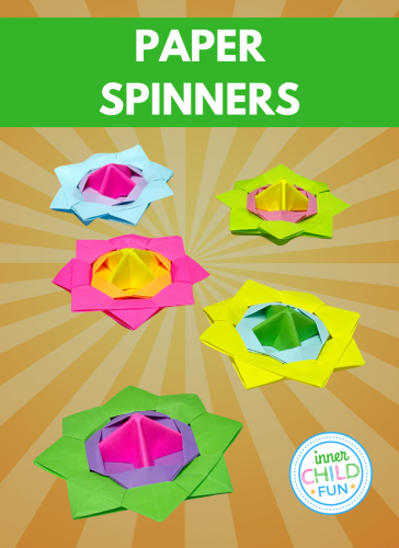 How to Make Paper Spinners