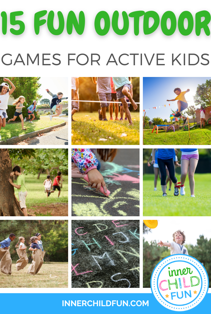 15 fun & active outdoor games for kids