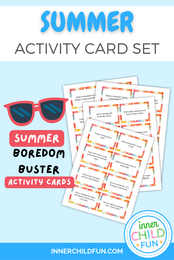 Summer Clothes Picture Cards, Kindergarten